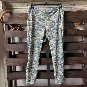 NEW ZELOS Active Wear Leggings in Multicolor XL